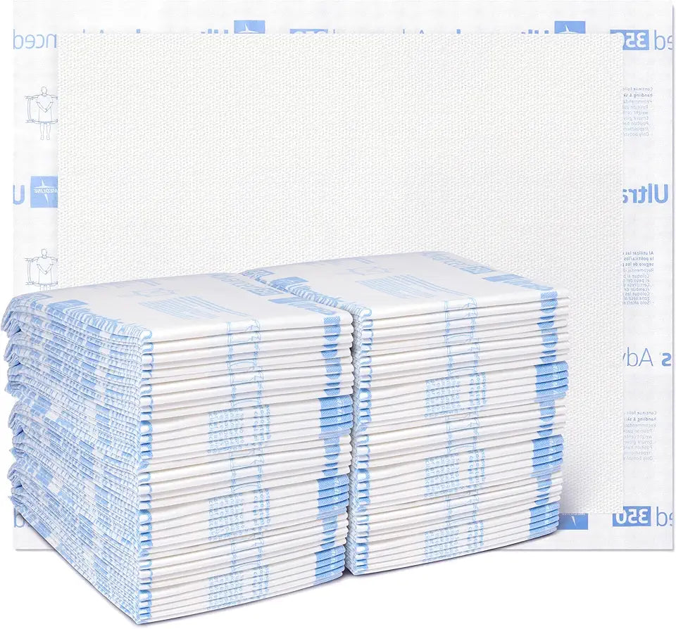 30" x 36" 70 Count Super Absorbent Disposable Incontinence Bed Pads T157021