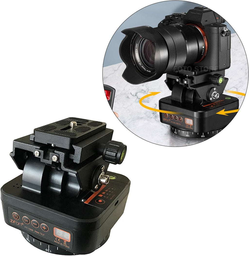 Motorized Panoramic Tripod Head with Variable Speed E317
