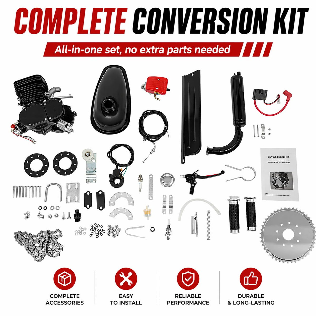 110CC 2 Stroke Bicycle Engine Kit with CDI System B533444