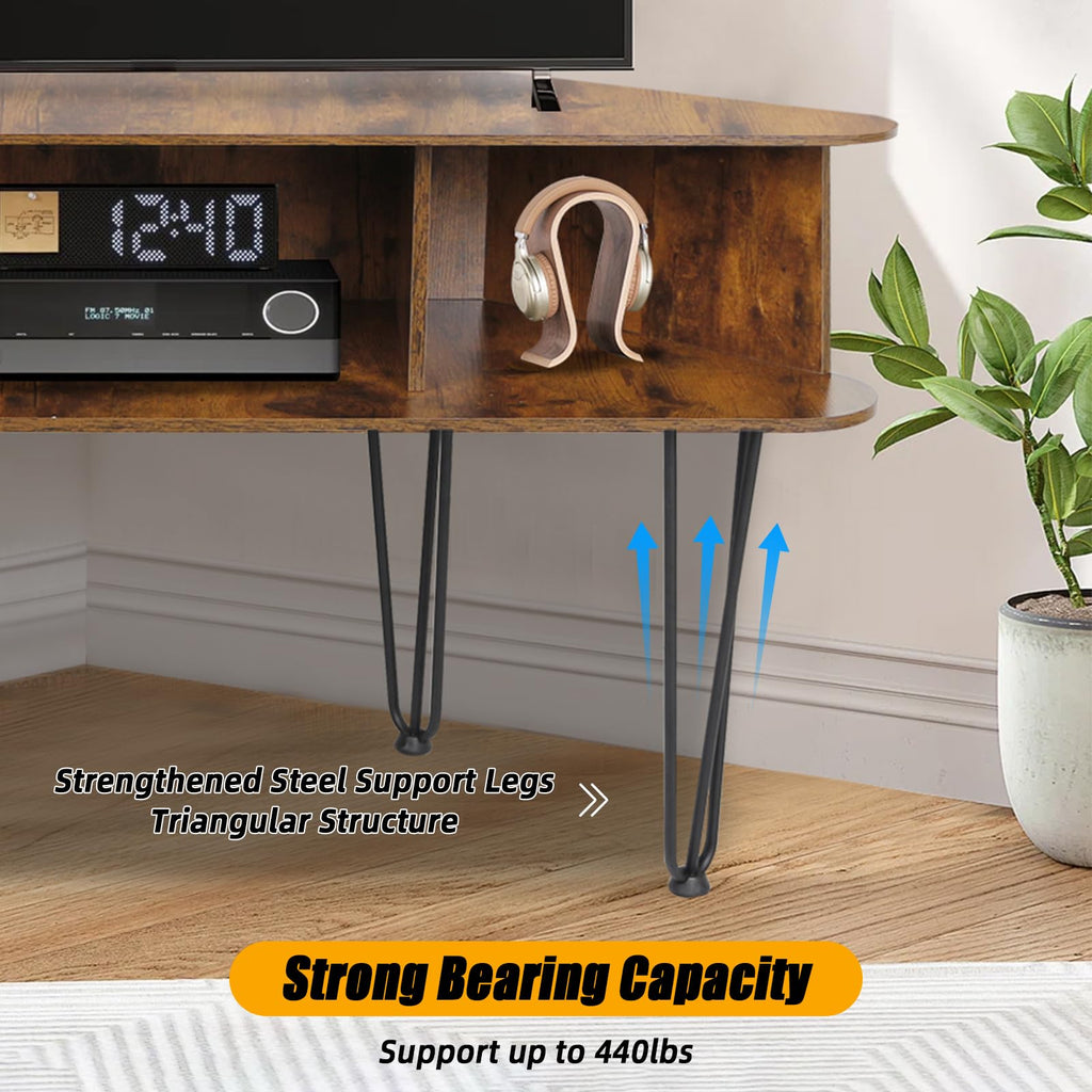 Corner TV Stand with Storage U76878