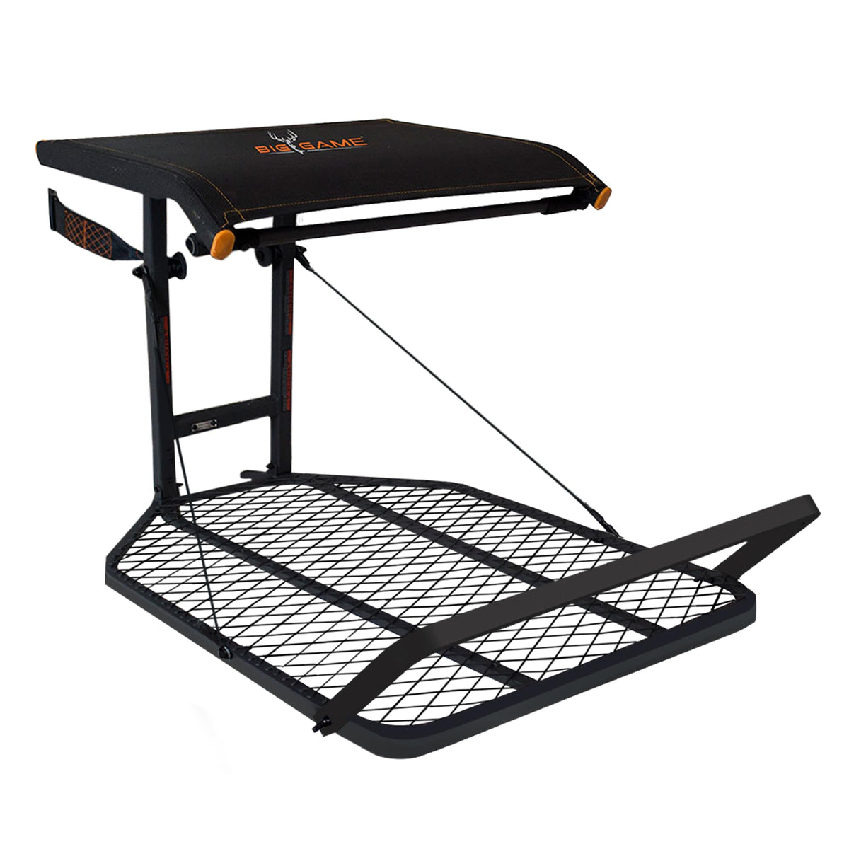 Steel Hang-On Treestand with Flip-Back Seat and Climbing Sticks G900118