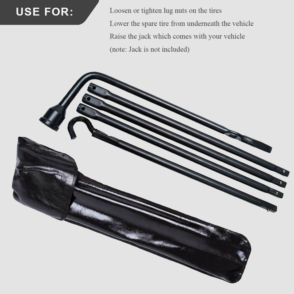 Spare Tire Lug Wrench Tool and 2 Ton Scissor Jack L803