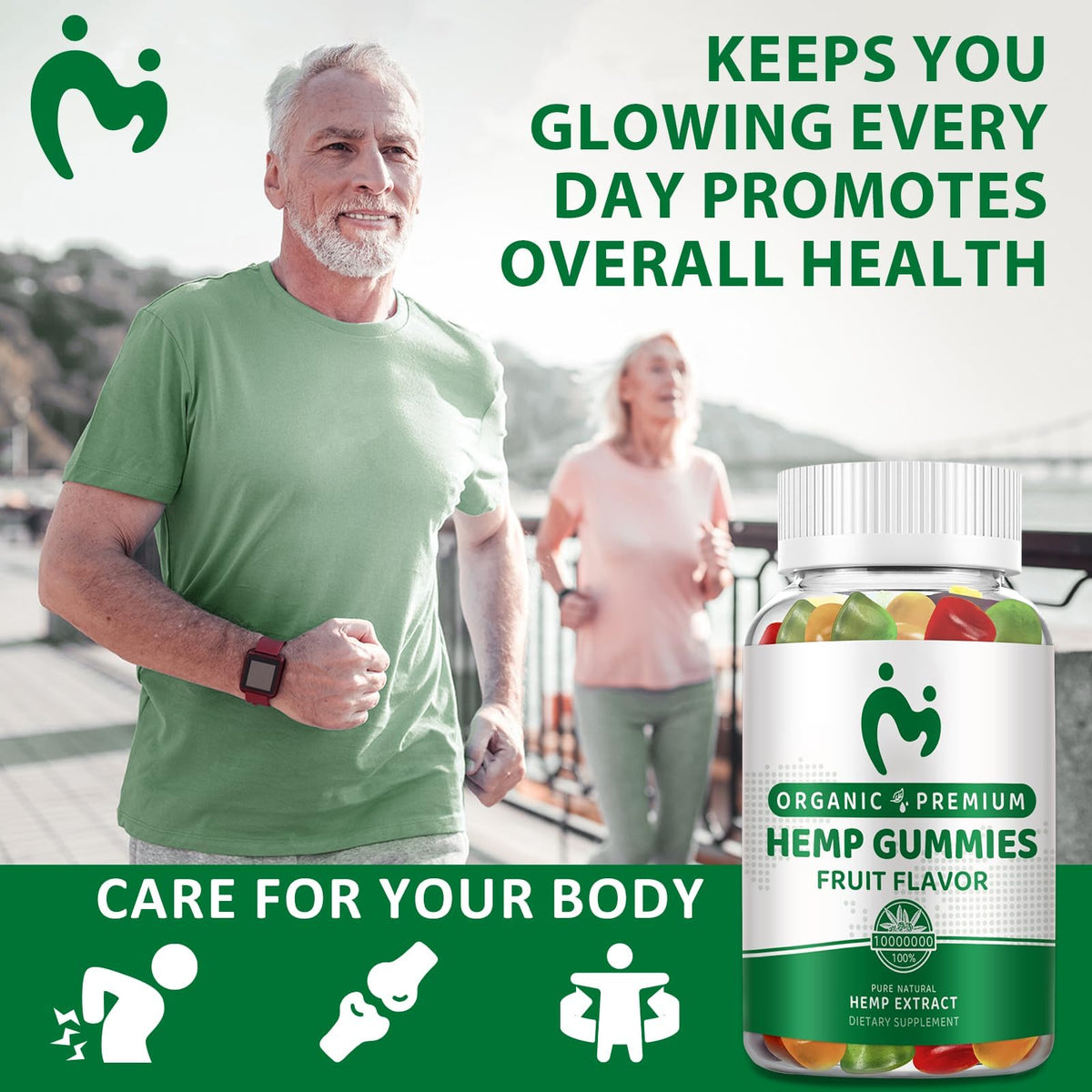 Hemp Gummies Extra Strength 80 Counts P714