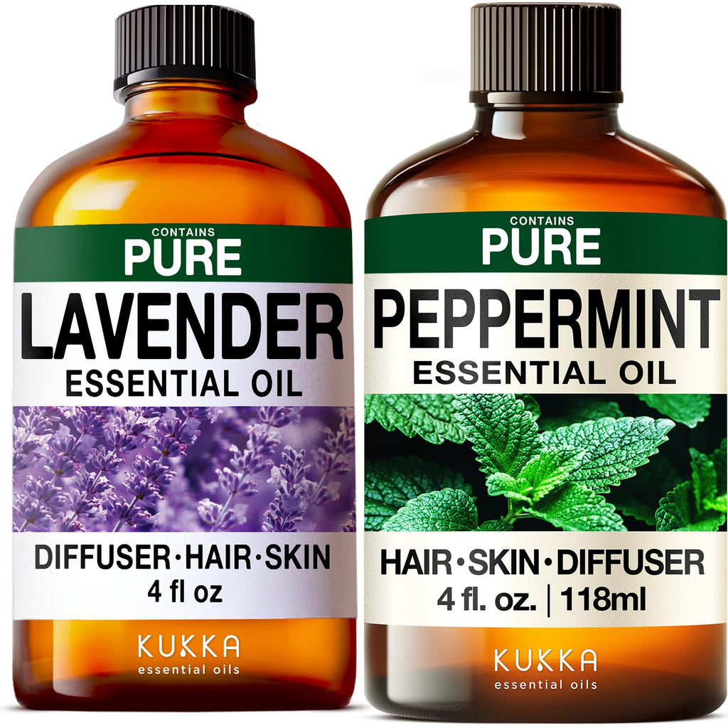 Lavender & Peppermint Essential Oil Set 2x4 fl oz G645025