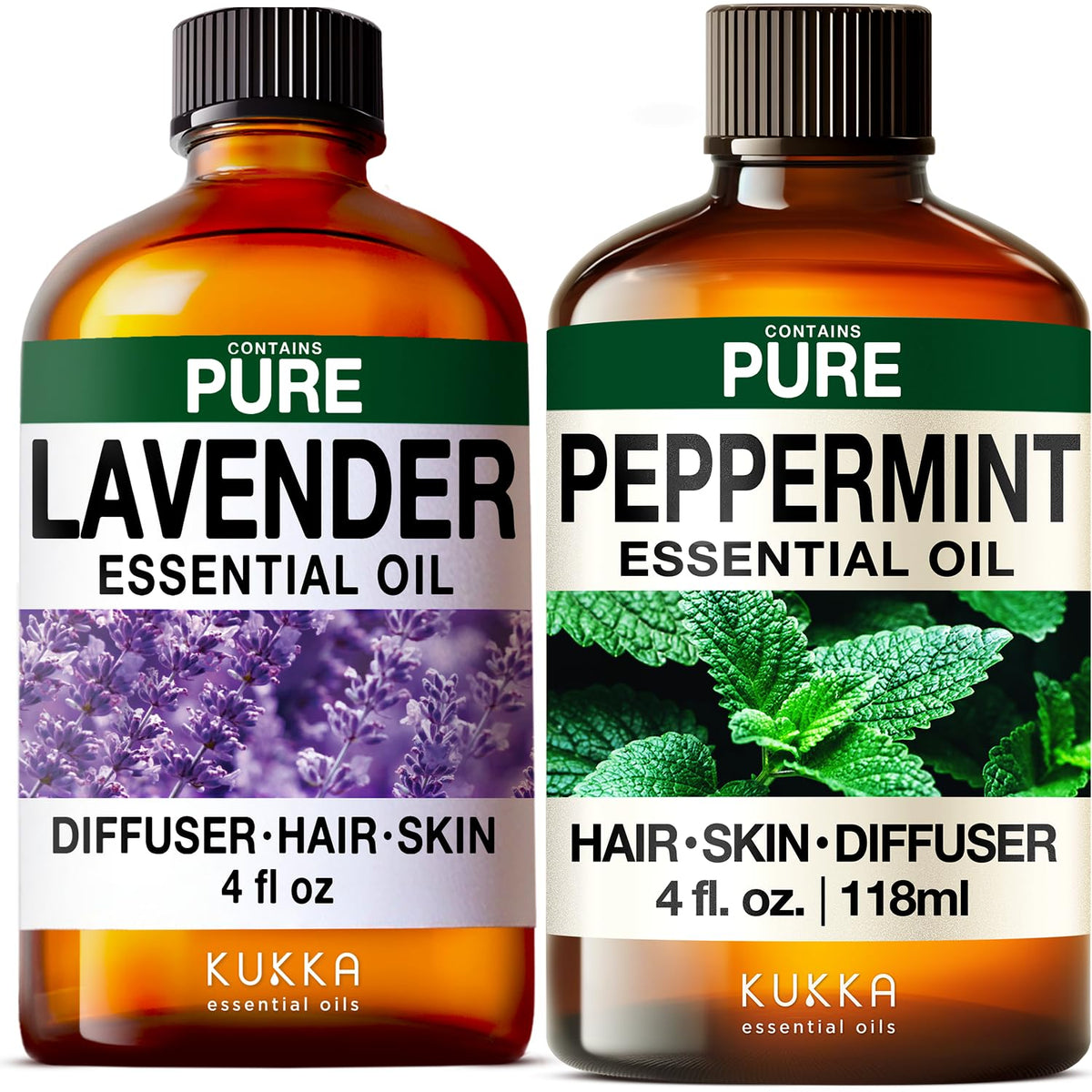 Lavender & Peppermint Essential Oil Set 2x4 fl oz G645025