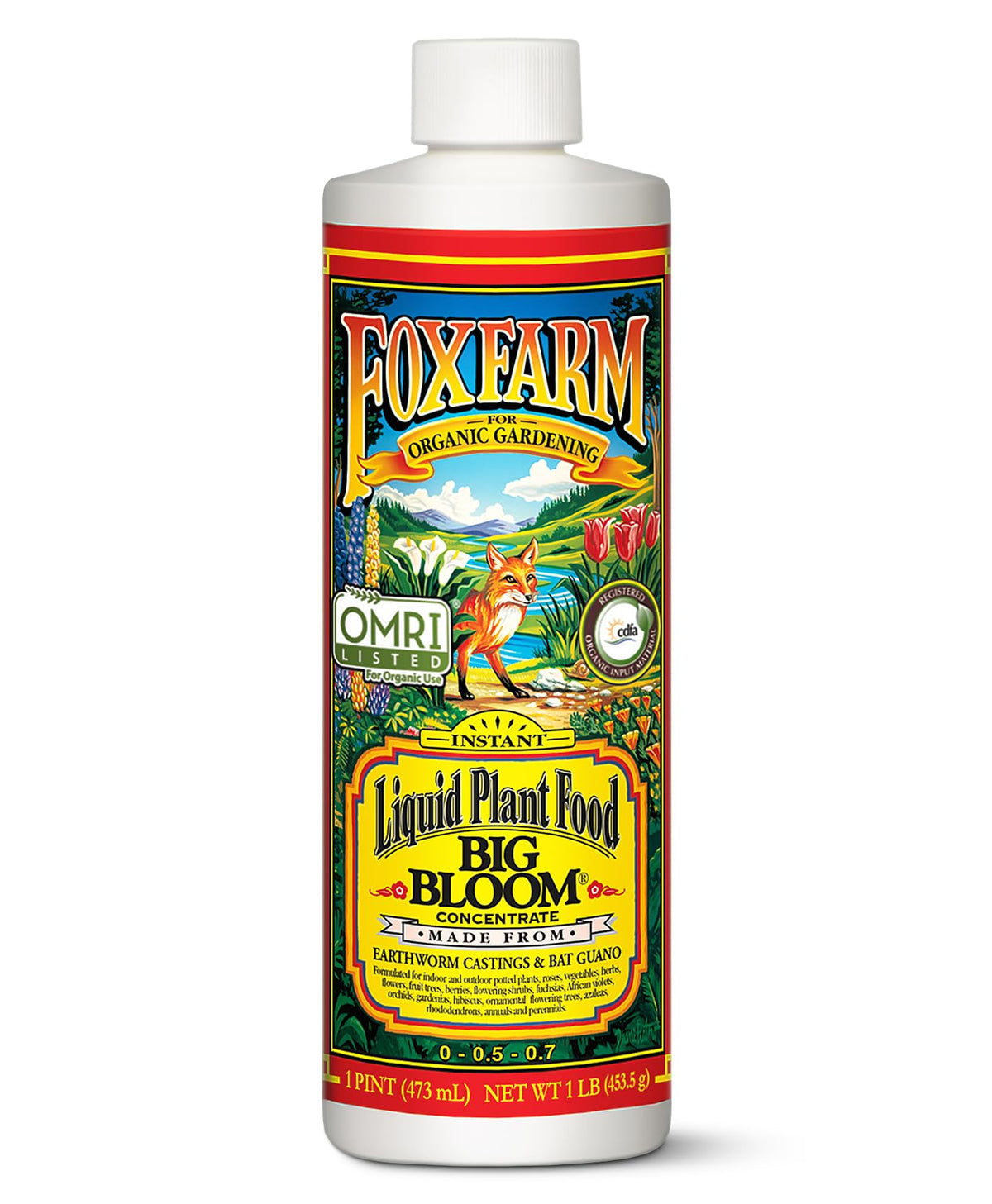 Liquid Plant Food 0-0.5-0.7 NPK 1 Pint P222