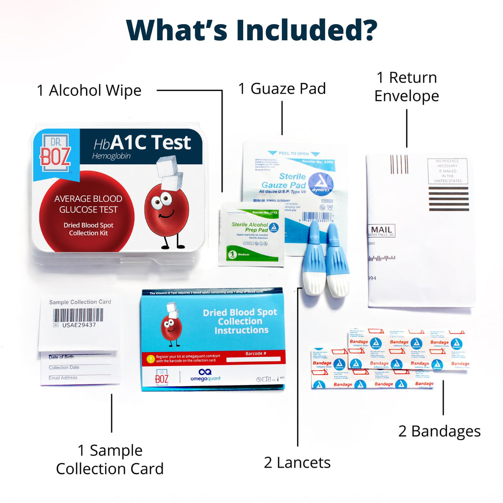 At-Home A1C Blood Test Kit U47772