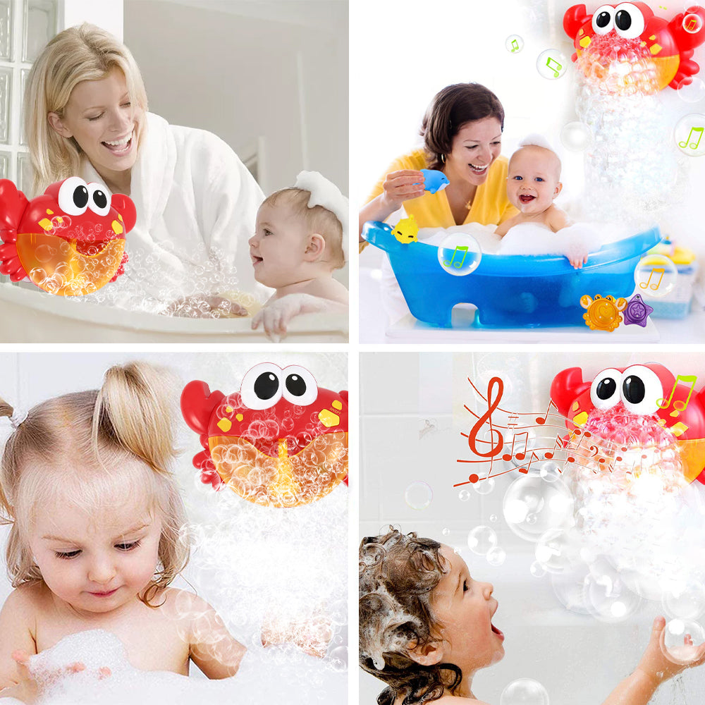 Musical Bubble Crab Bath Shower Toys H4227