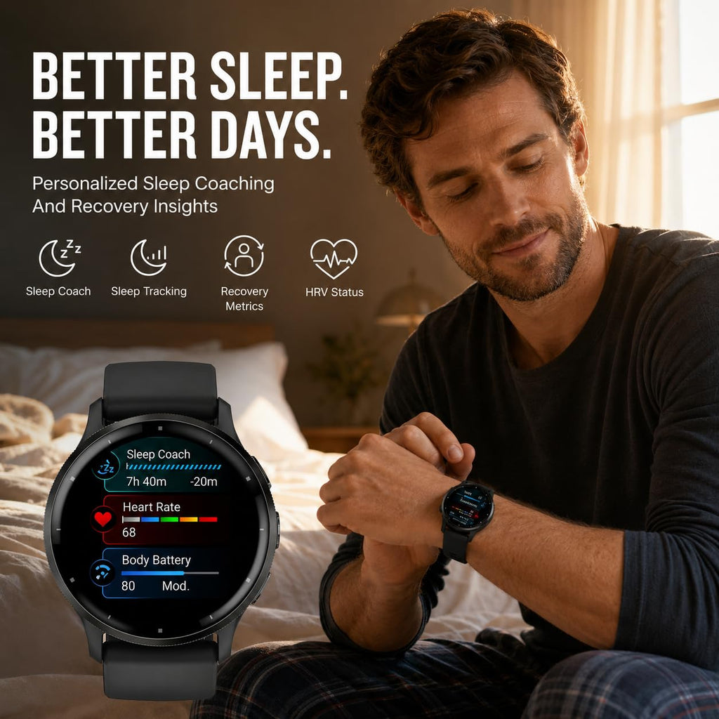 Black 45mm GPS Smartwatch U17770