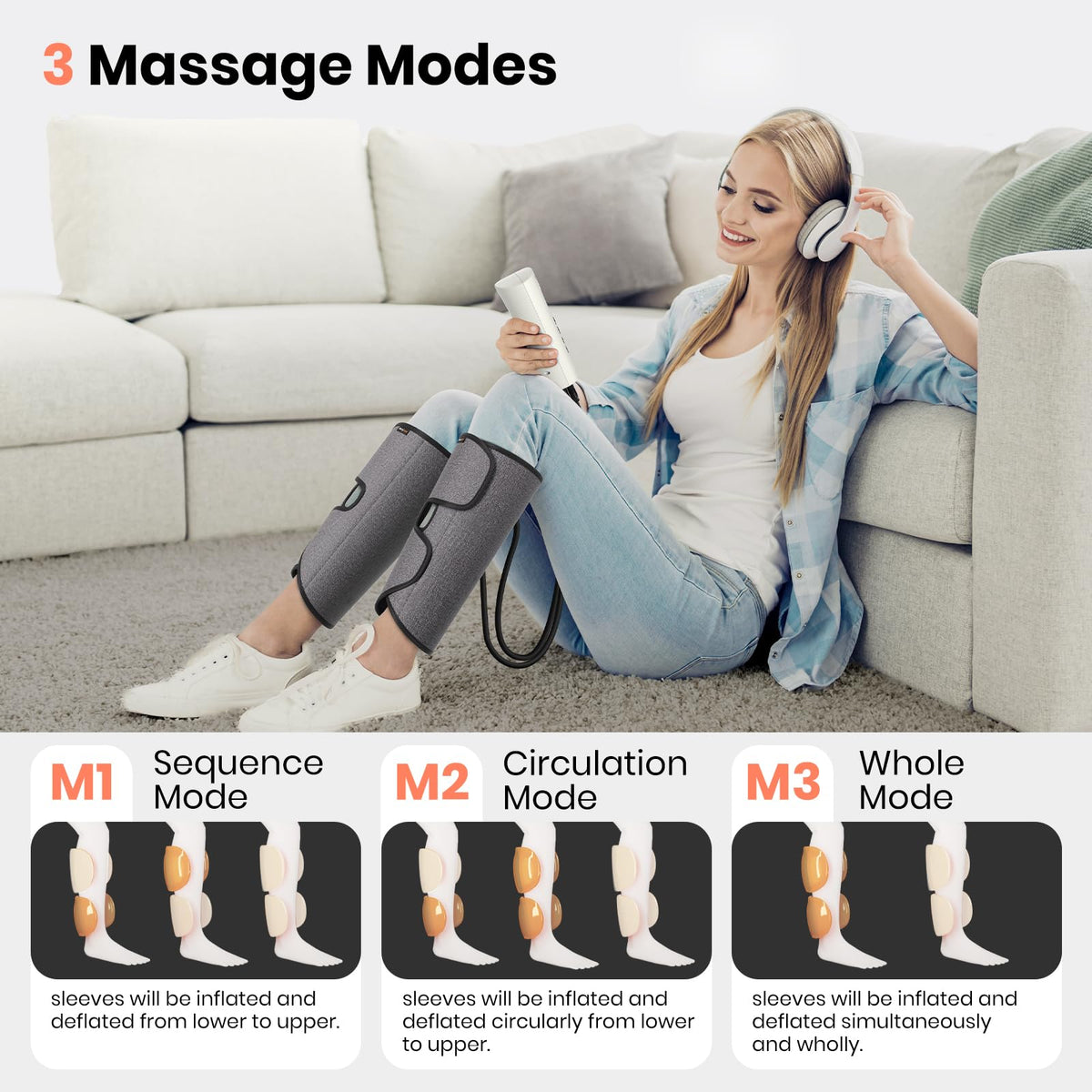 Air Compression Leg Massager A475