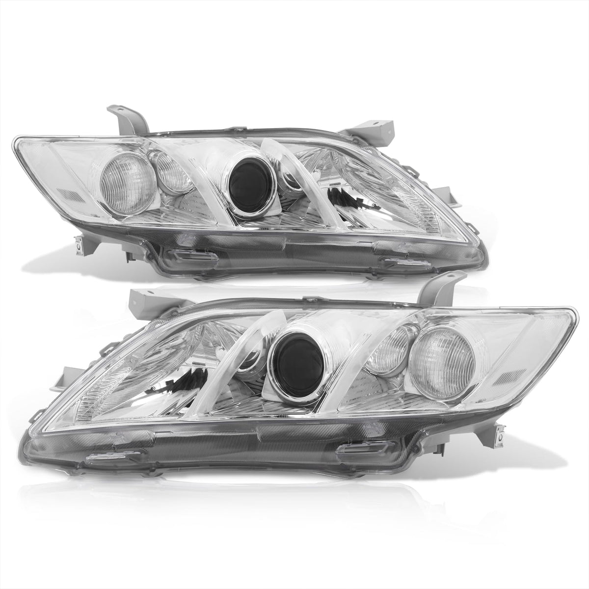 Projector Headlights Headlamps Signal Lamps Assembly Pair Set O140