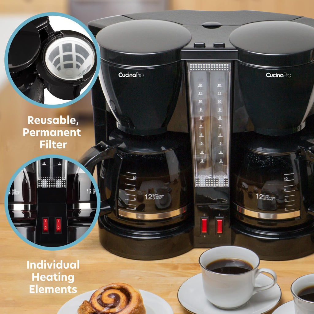Dual Drip Coffee Maker M737