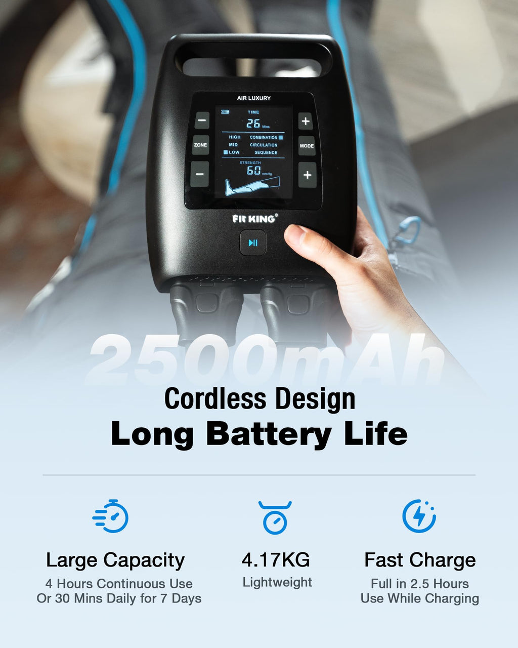 Cordless Full Leg Massager Q93707