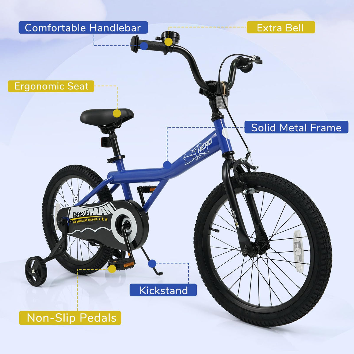 Kids Bike 12 14 16 18 Inch Bicycle E19704
