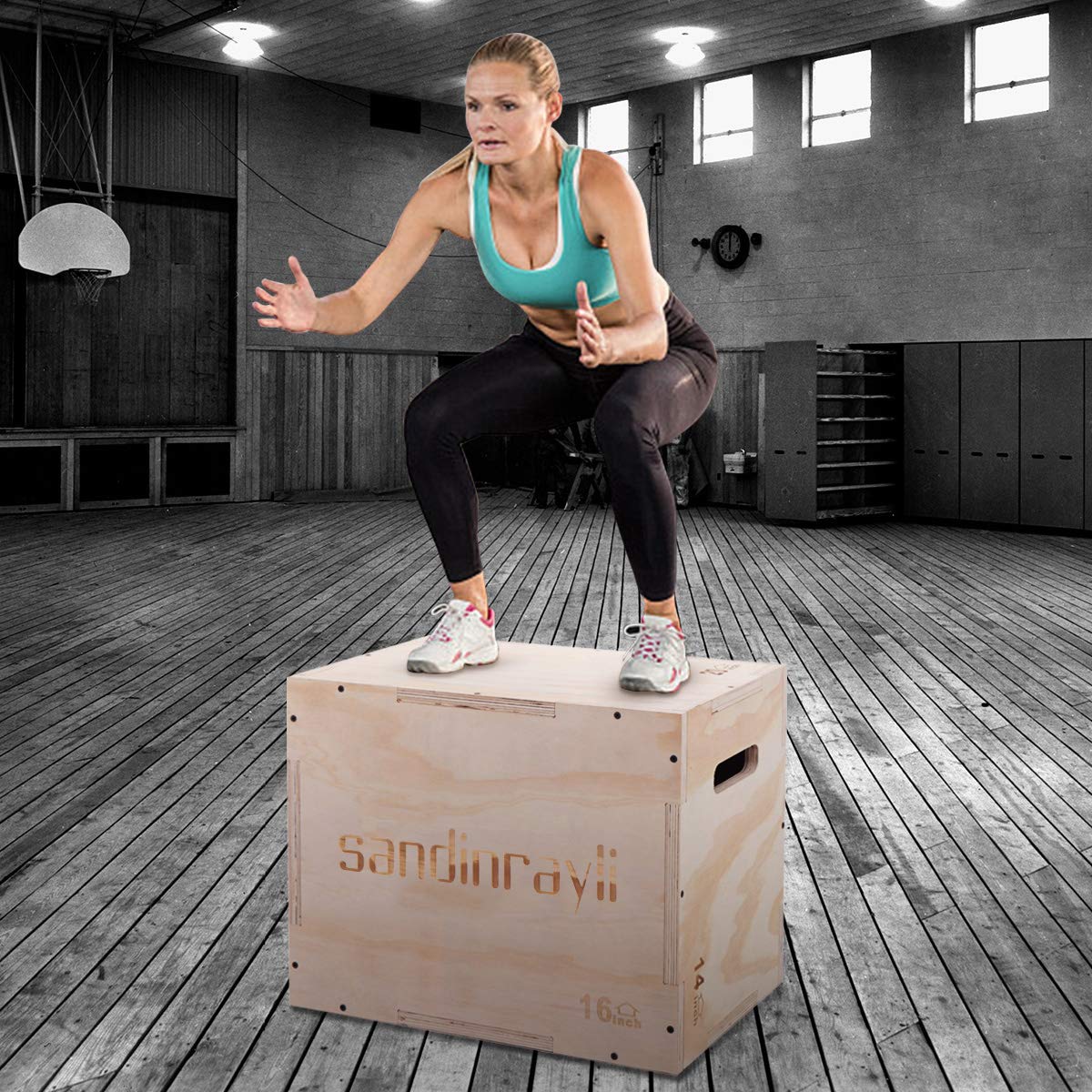 3-in-1 Wooden Plyo Jump Box H901