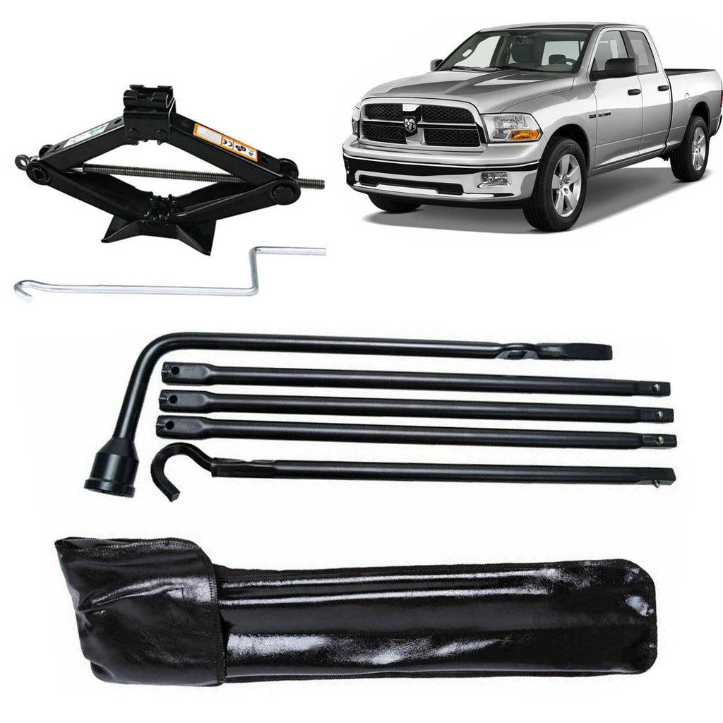 Spare Tire Lug Wrench Tool and 2 Ton Scissor Jack L803