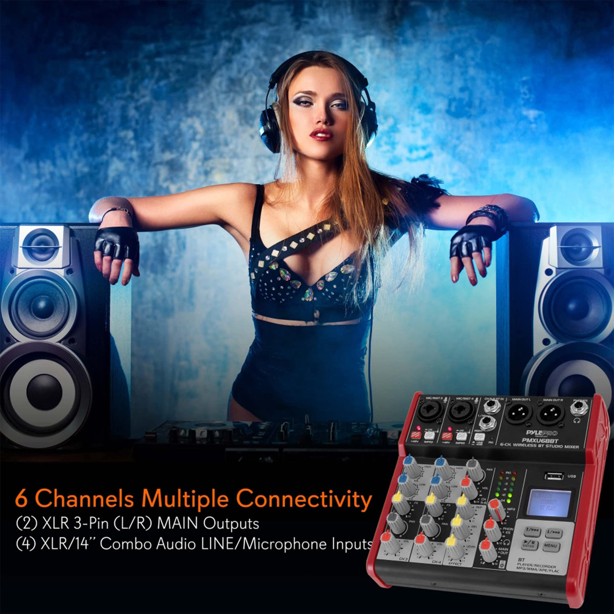 4 Channel Bluetooth Audio Mixer V292710