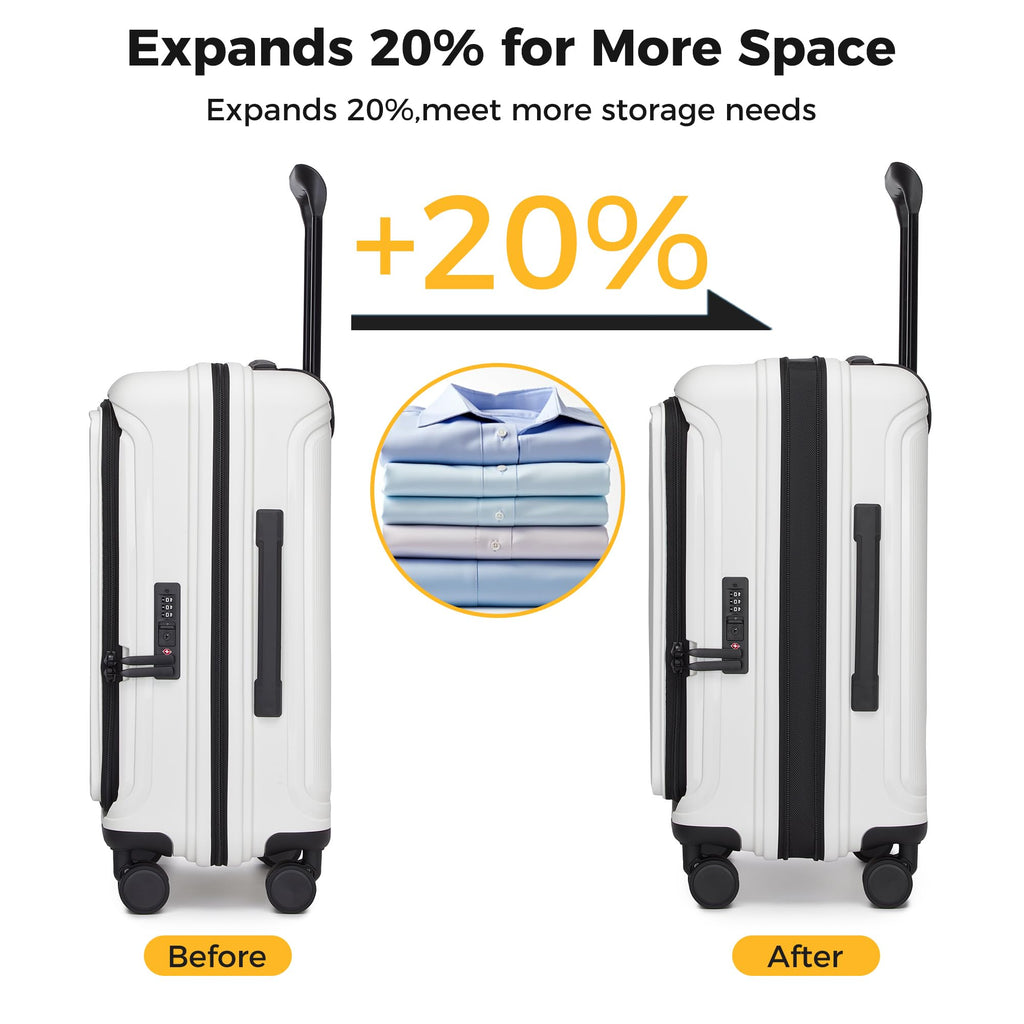 20-Inch Hardside Carry On Luggage V17447