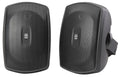 2-Way Indoor/Outdoor Speakers Pair Black U2218
