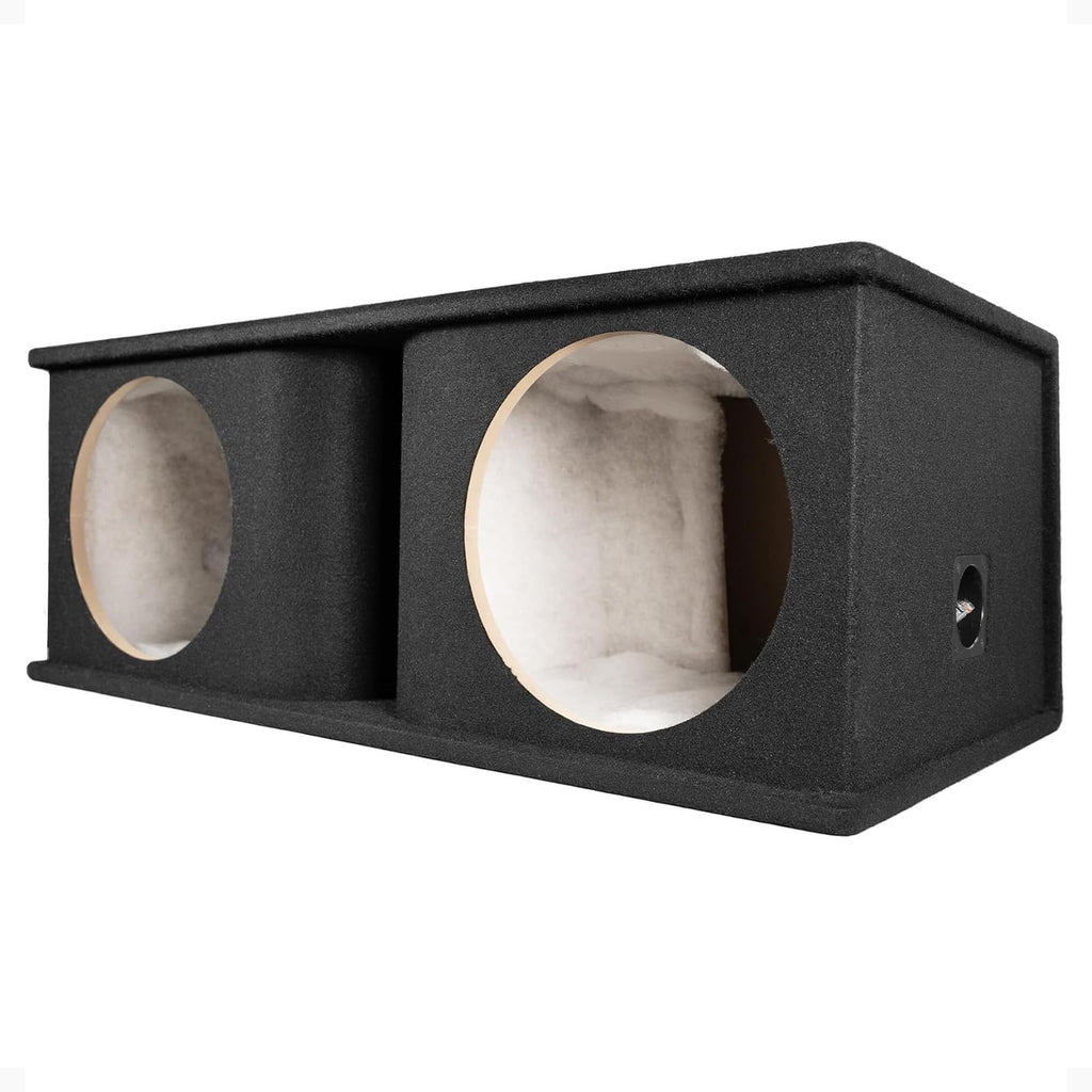 Dual 12" Horn-Ported Car Subwoofer Box V3896