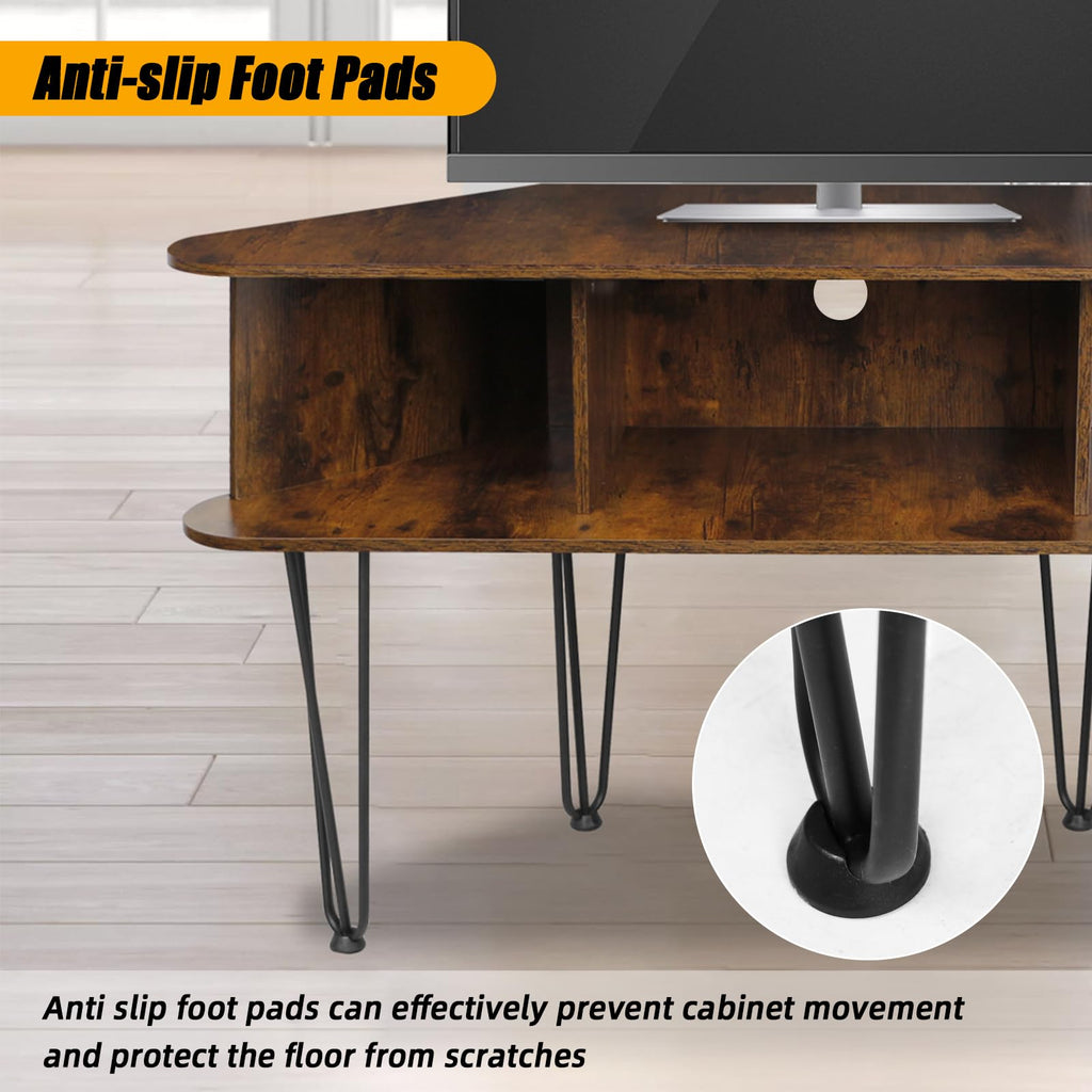Corner TV Stand with Storage U76878