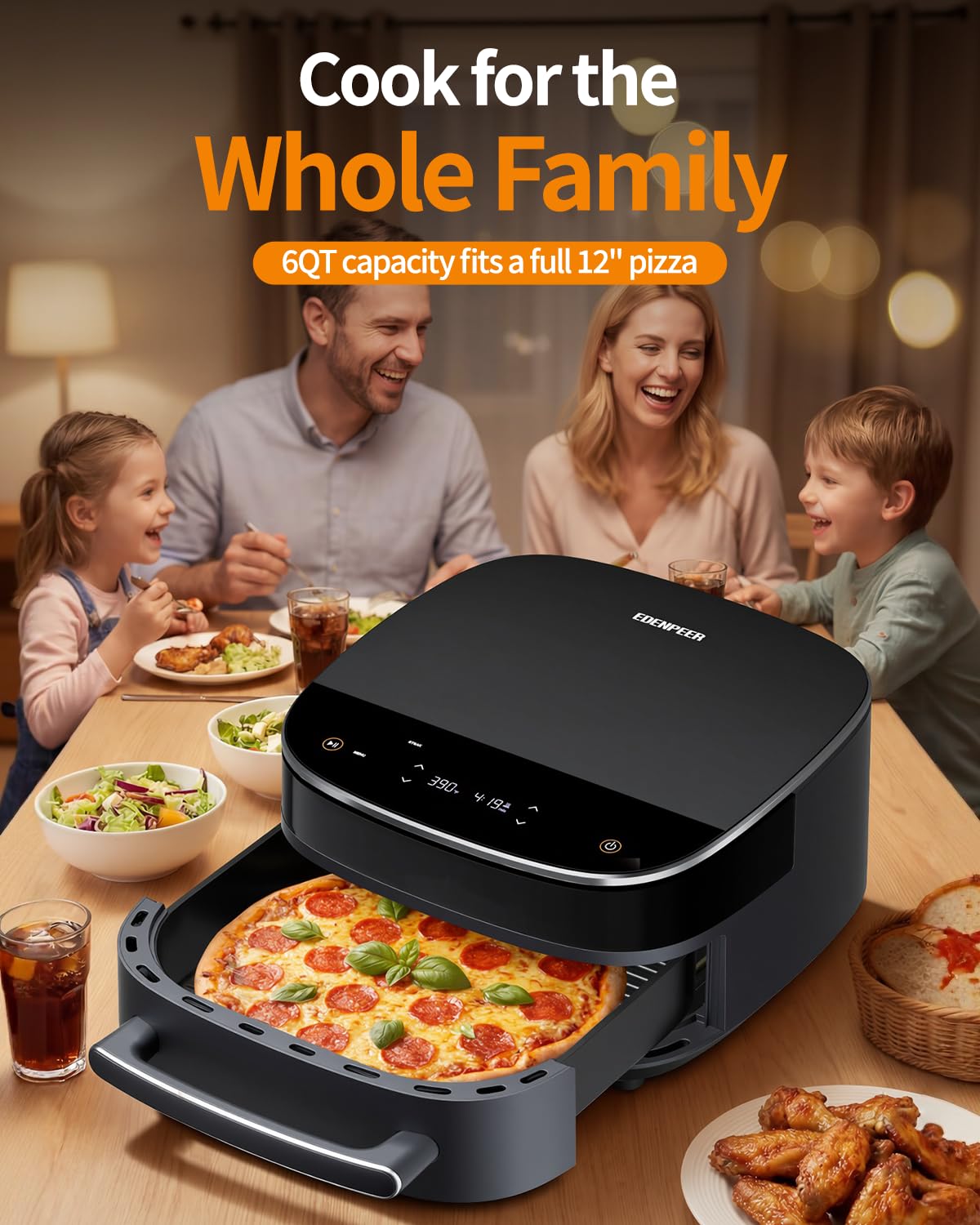6 Quart Large Air Fryer W698563