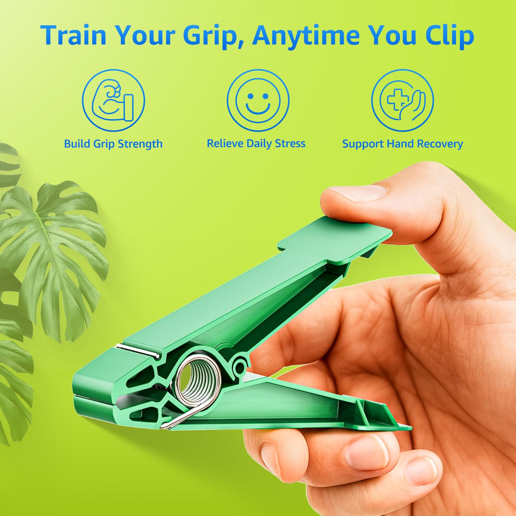 Finger Exerciser Set 5 Resistance Clips N908