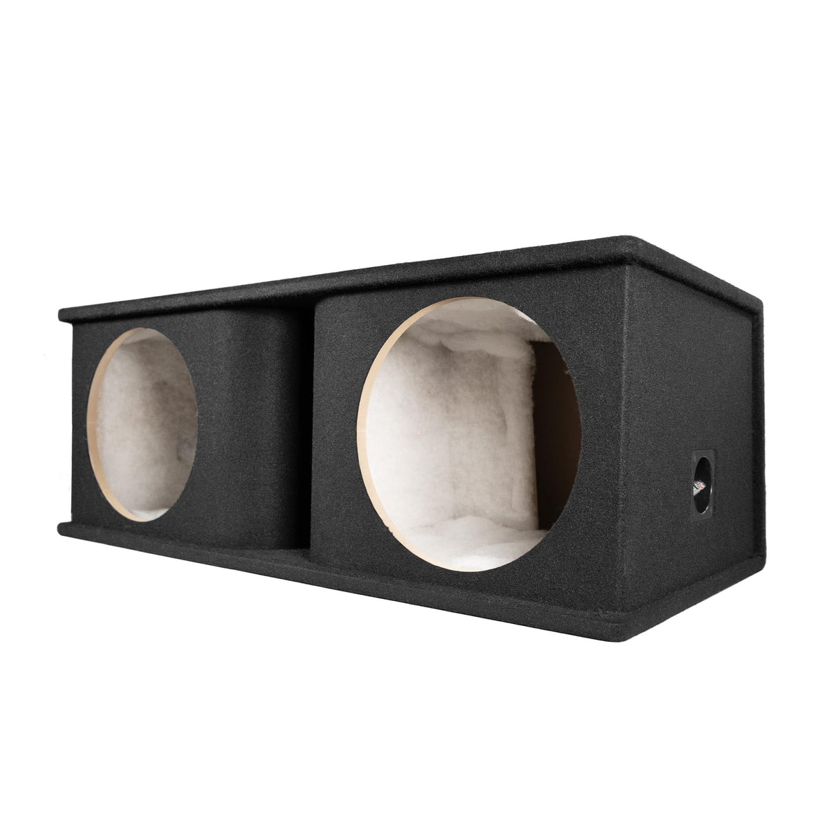 Dual 12" Horn-Ported Car Subwoofer Box V3896