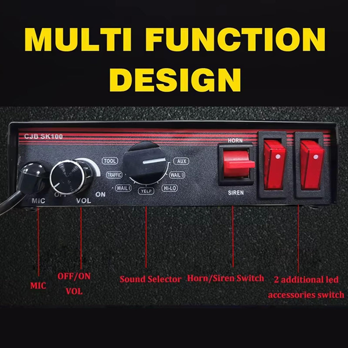 100W Emergency PA System Kit N851885