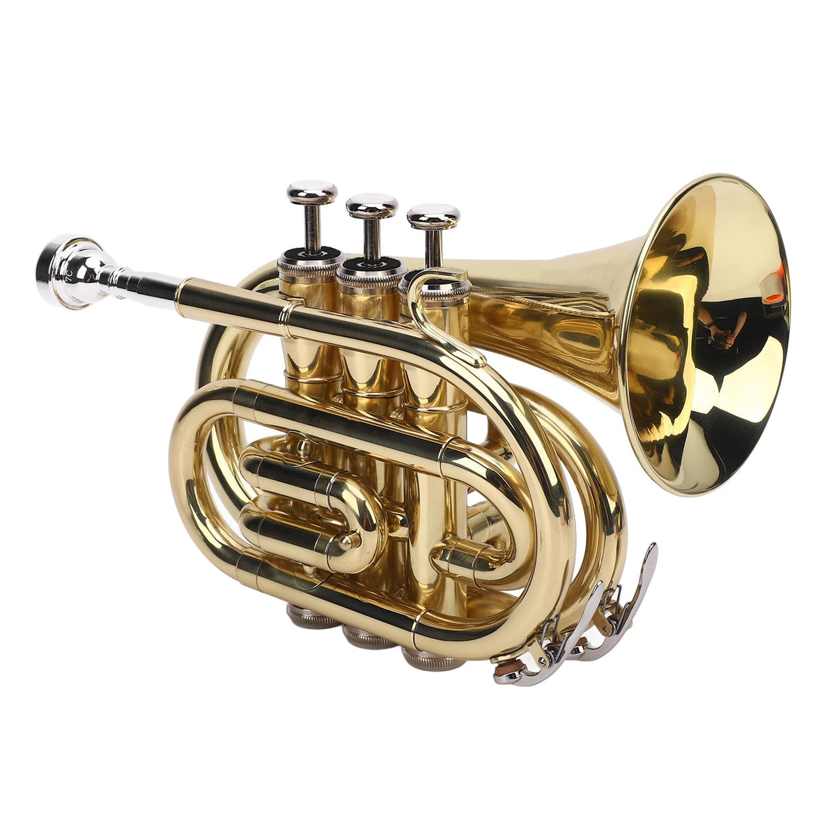 Bb Pocket Trumpet with 7C Mouthpiece and Hard Case J26877