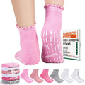 Non Slip Diabetic Socks for Women 6 Pairs Size 9-11 B782404