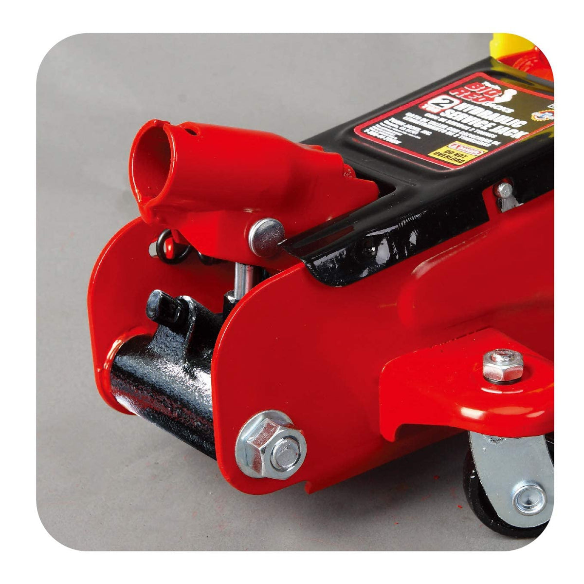 2 Ton Hydraulic Trolley Floor Jack with Carrying Case, Red M7166