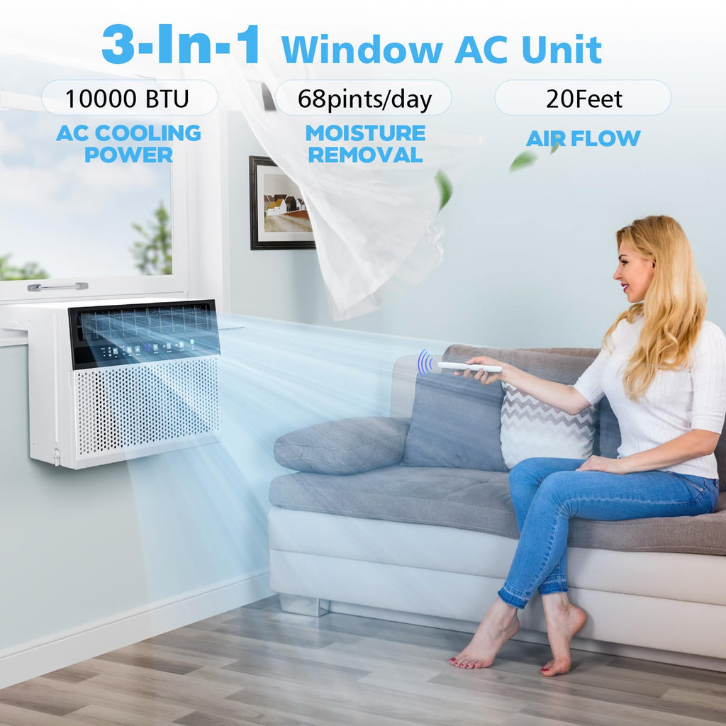 10000 BTU U-Shaped Window Air Conditioner U4585