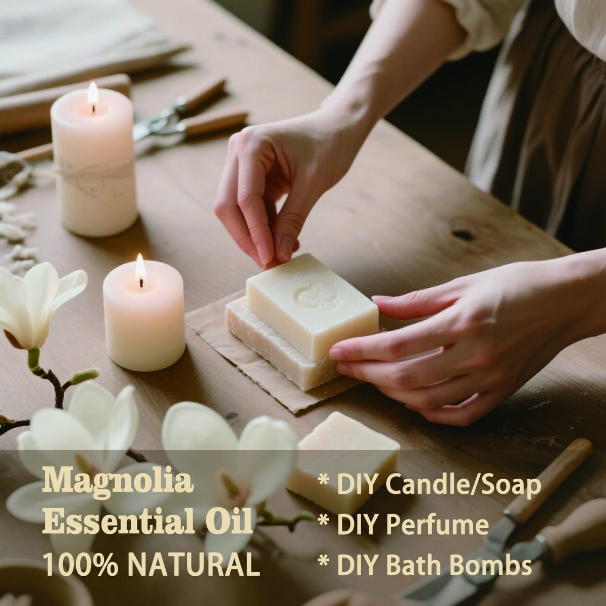 Lavender & Magnolia 16oz & 4oz Pure Natural Scent Set L175561