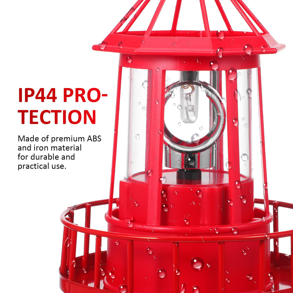 Solar Powered Rotating Lighthouse B525