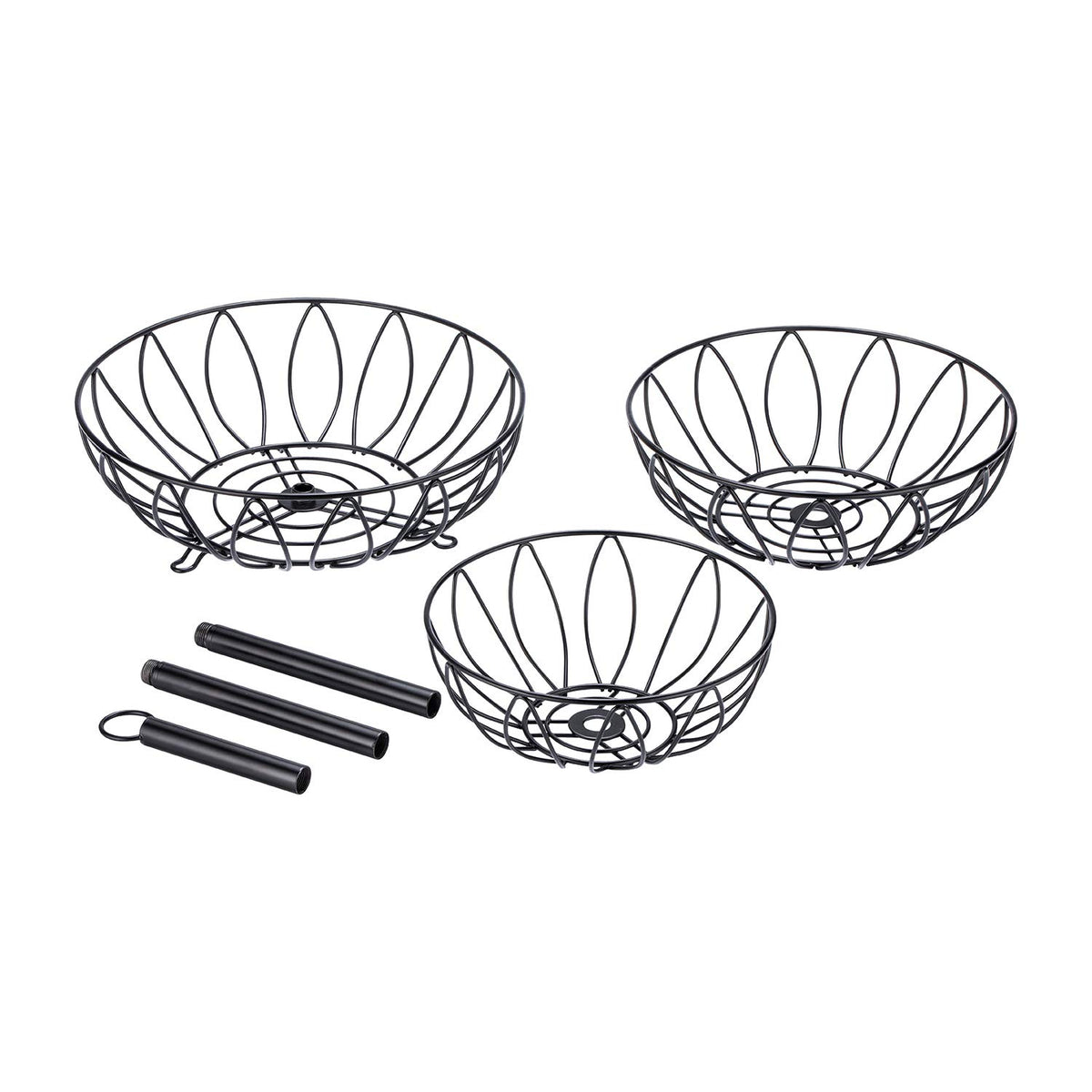3 Tier Metal Fruit Basket Q5205