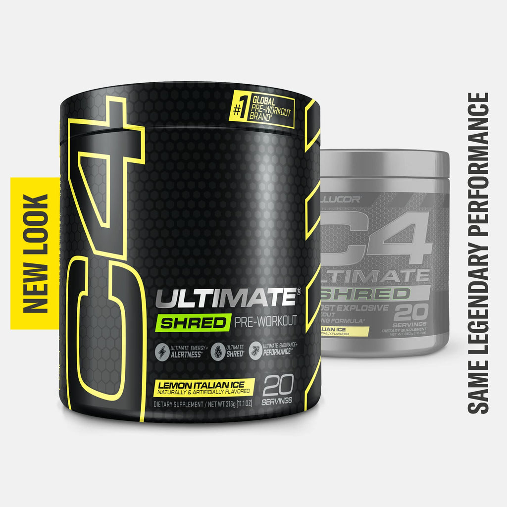 Pre Workout Powder Fat Burner Supplement With Ginger Root Extract 20 Servings J827269