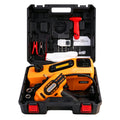 5 Ton 12V Electric Car Jack Kit with Impact Wrench and Tire Inflator Pump O599763