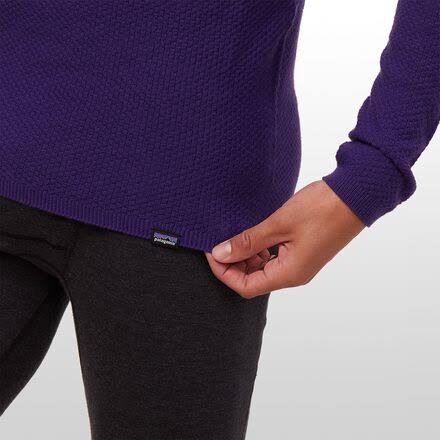 Purple Men's L Crew D95447
