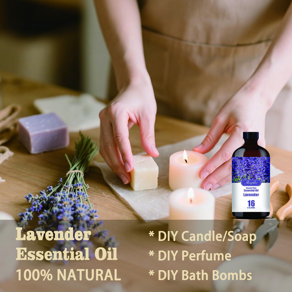 Lavender & Magnolia 16oz & 4oz Pure Natural Scent Set L175561