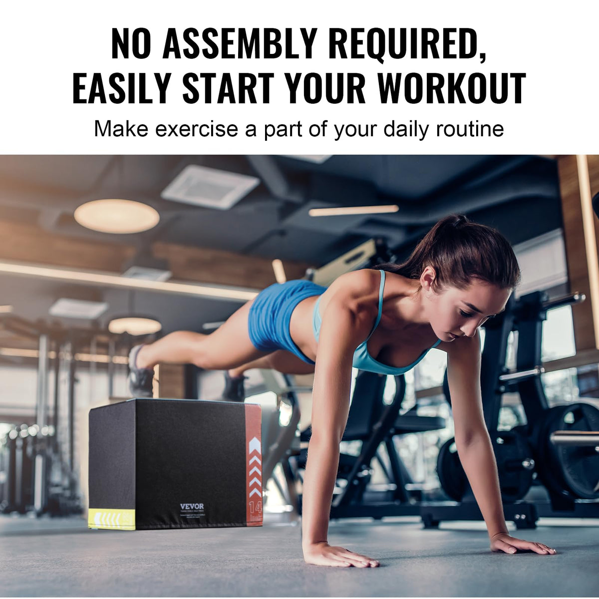 3 in 1 Plyometric Jump Box S829026