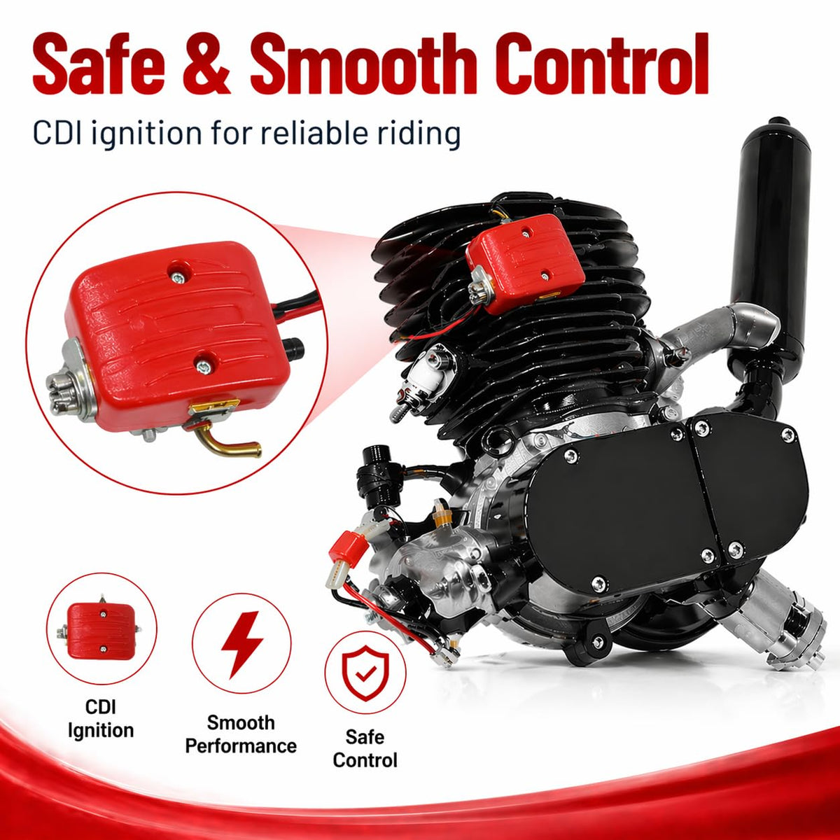 110CC 2 Stroke Bicycle Engine Kit with CDI System B533444