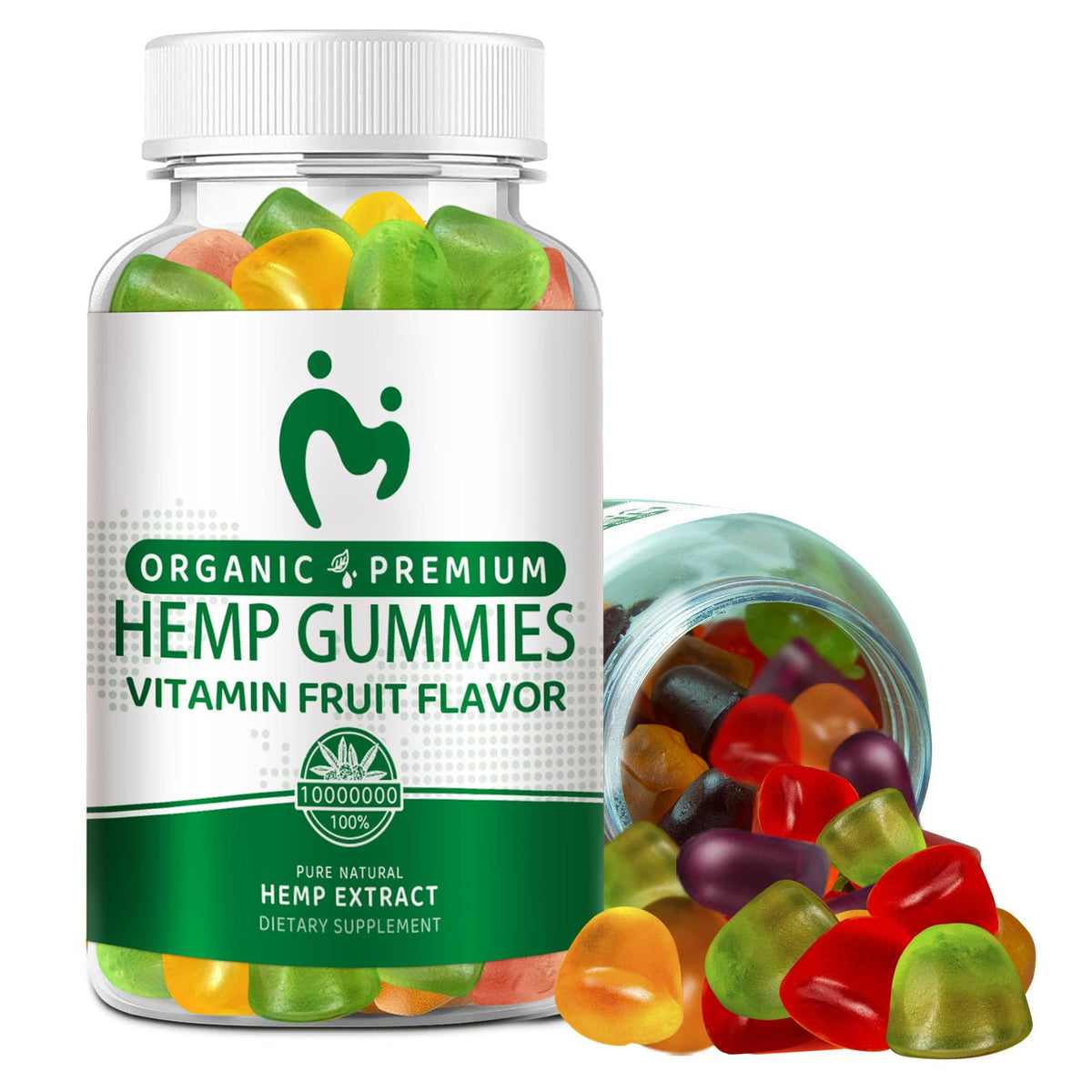 Hemp Gummies Extra Strength 80 Counts P714