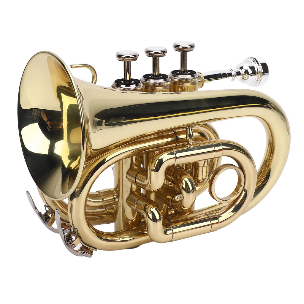 Bb Pocket Trumpet with 7C Mouthpiece and Hard Case J26877
