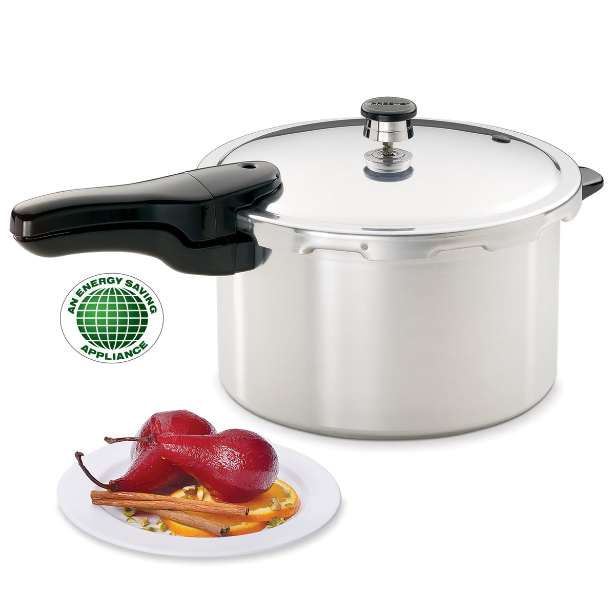 8-Quart Aluminum Pressure Cooker U71407