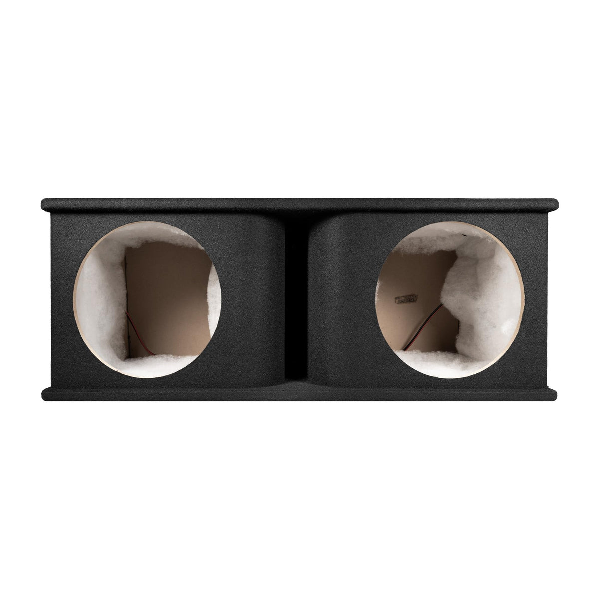 Dual 12" Horn-Ported Car Subwoofer Box V3896