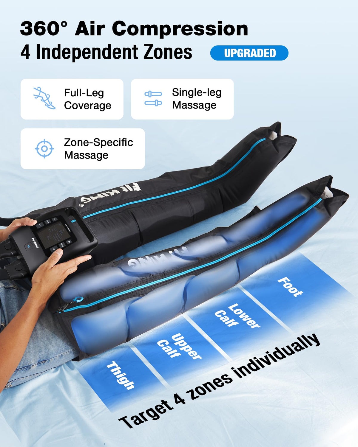 Cordless Full Leg Massager Q93707