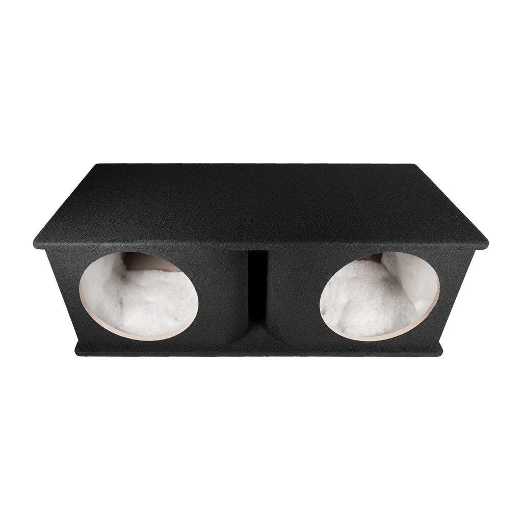 Dual 12" Horn-Ported Car Subwoofer Box V3896