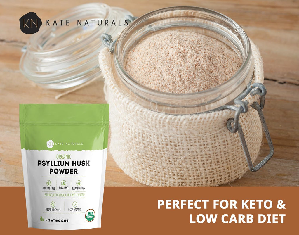 Organic Psyllium Husk Powder 8oz I398679