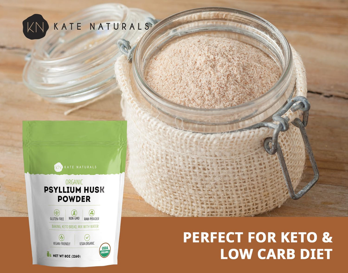 Organic Psyllium Husk Powder 8oz I398679